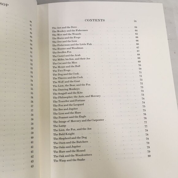 The Fables of Aesop Illustrated in Colour by Edward J Detmold Book - Picture 13 of 15